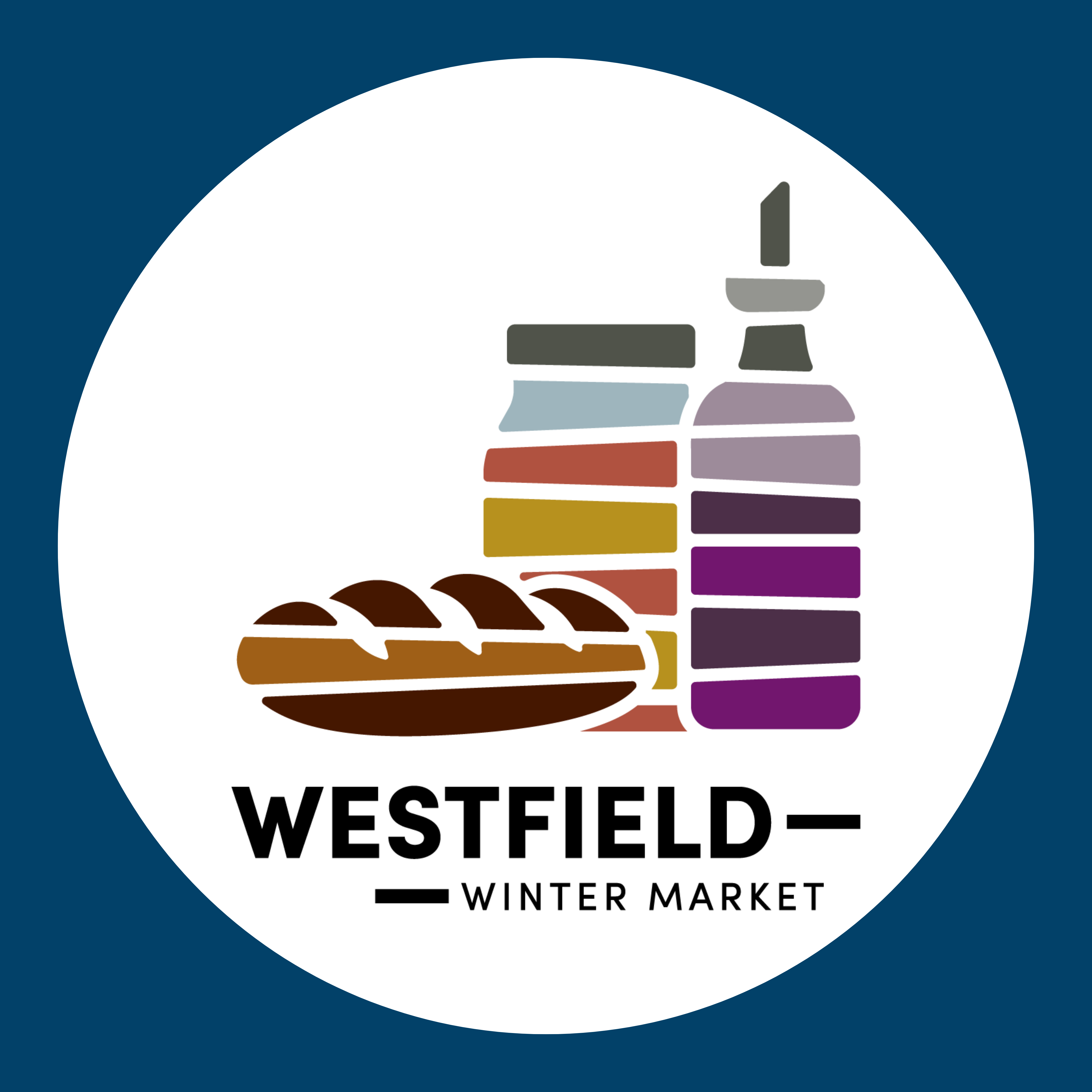 Winter Market Button