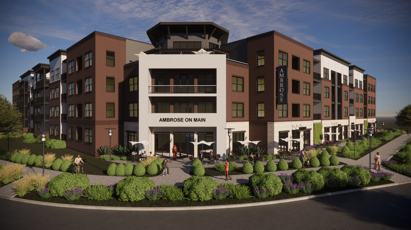 Ambrose on Main - View From Southwest